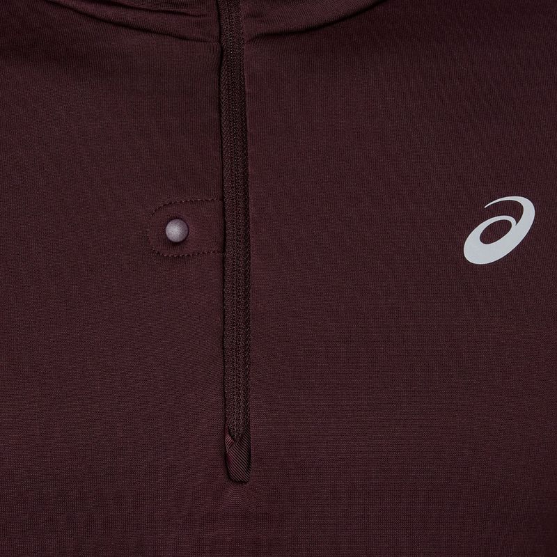 Vyriškas bėgimo džemperis ASICS Road Winter Ls Hoodie dark currant 8