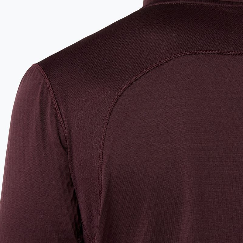 Vyriškas bėgimo džemperis ASICS Road Winter Ls Hoodie dark currant 9