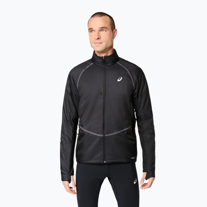 Vyriška bėgimo striukė ASICS Road Winter Jacket performance black
