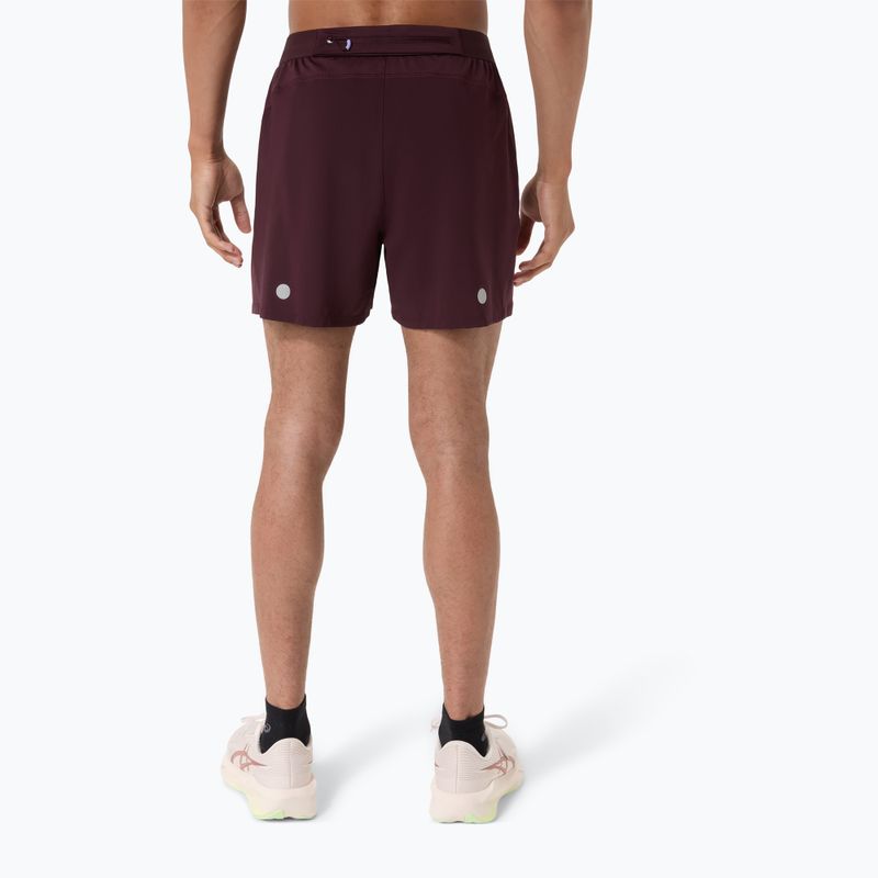 Vyriški bėgimo šortai Asics Road 5In Short Dark Currant 3