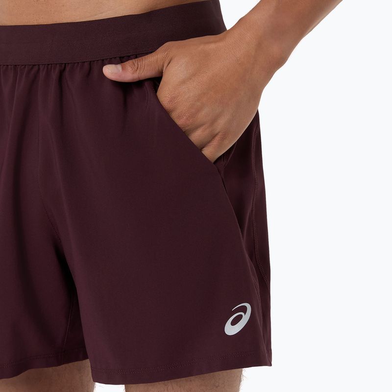 Vyriški bėgimo šortai Asics Road 5In Short Dark Currant 7