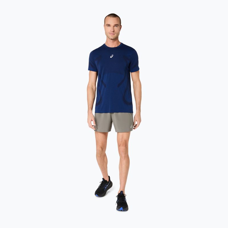 Vyriški bėgimo šortai Asics Road 5In Short Truffle Grey 2
