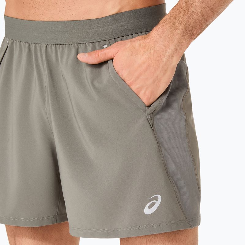 Vyriški bėgimo šortai Asics Road 5In Short Truffle Grey 5