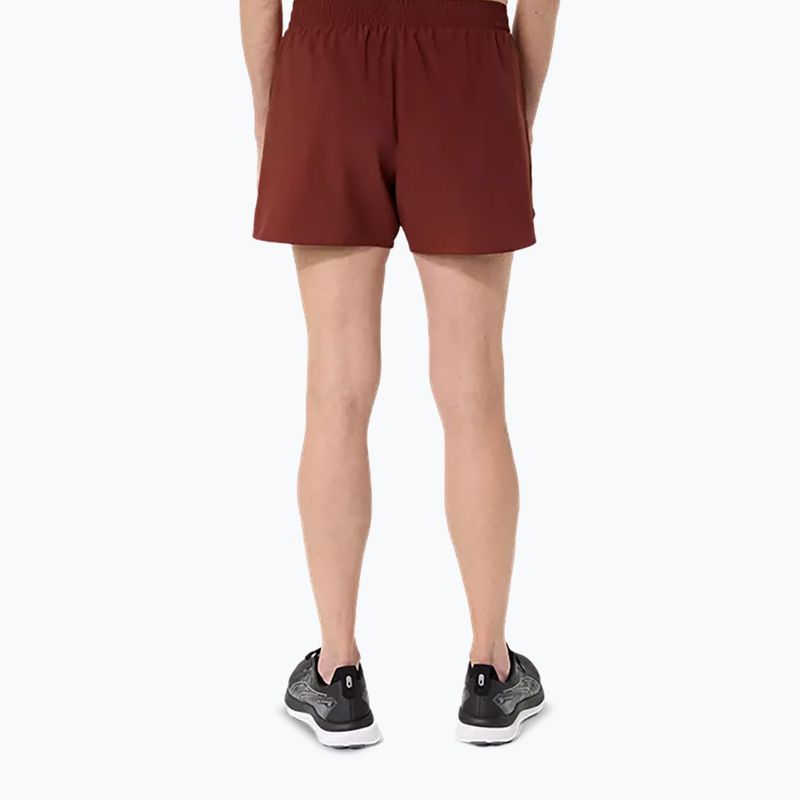 Moteriški bėgimo šortai Asics Core 4In Short Singed Red 2