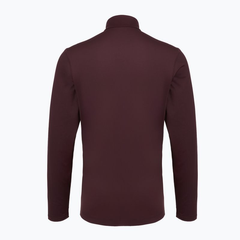 Vyriškas bėgimo džemperis ASICS Core Ls 1/2 Zip Winter Top dark currant 2