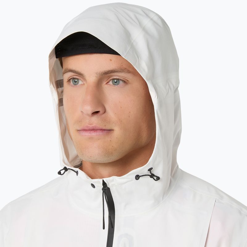 Vyriška bėgimo striukė ASICS Fujitrail Elite Waterproof Jacket cream 5