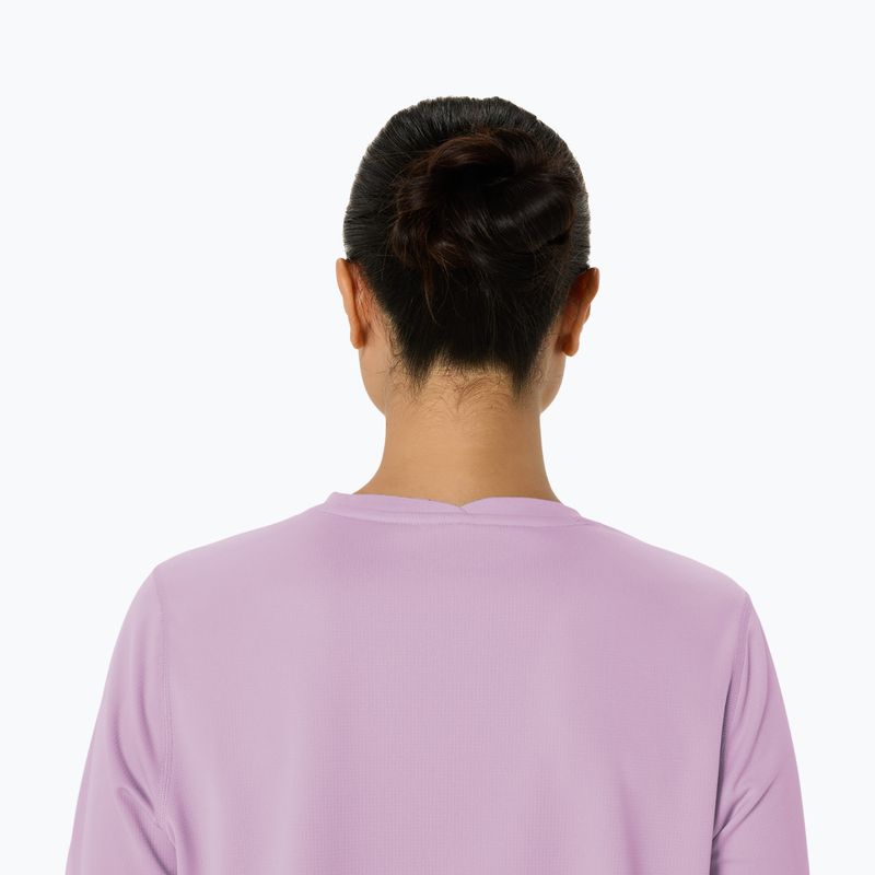 Moteriški bėgimo marškinėliai ASICS Core Ss Top hazy lilac 6