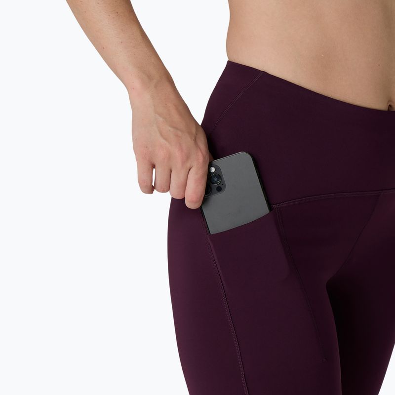 Moteriški bėgimo šortai Asics Road High Waist 8In Sprinter dark aubergine 9