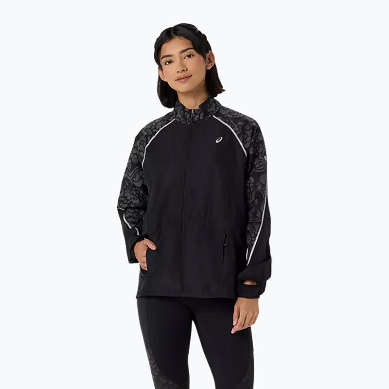 Moteriška bėgimo striukė ASICS Road Lite-Show Jacket performance black