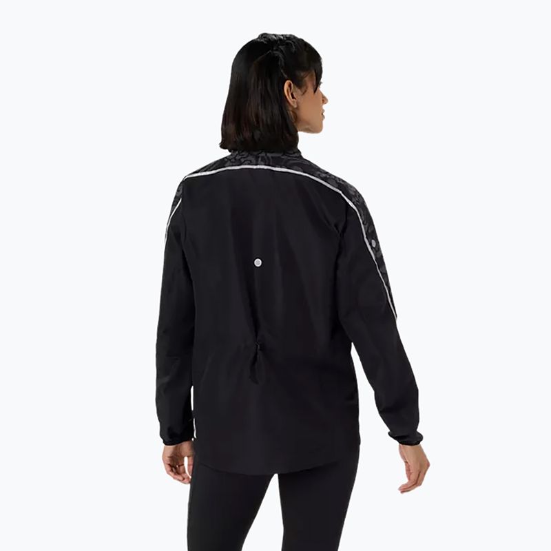 Moteriška bėgimo striukė ASICS Road Lite-Show Jacket performance black 2
