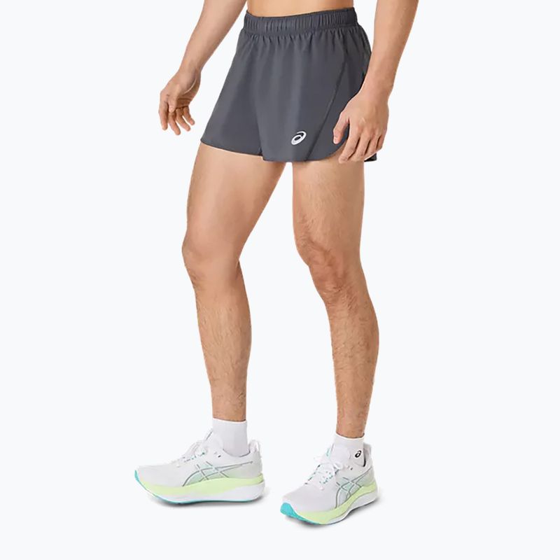 Vyriški bėgimo šortai Asics Core Split Short Carrier Grey 3
