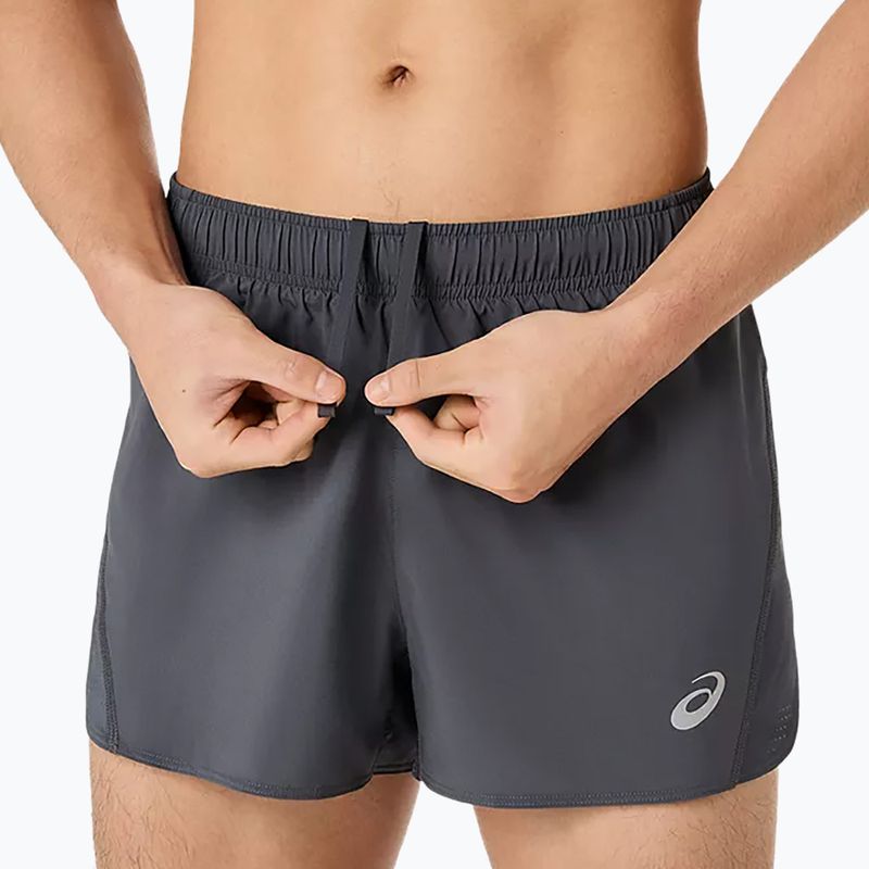 Vyriški bėgimo šortai Asics Core Split Short Carrier Grey 5