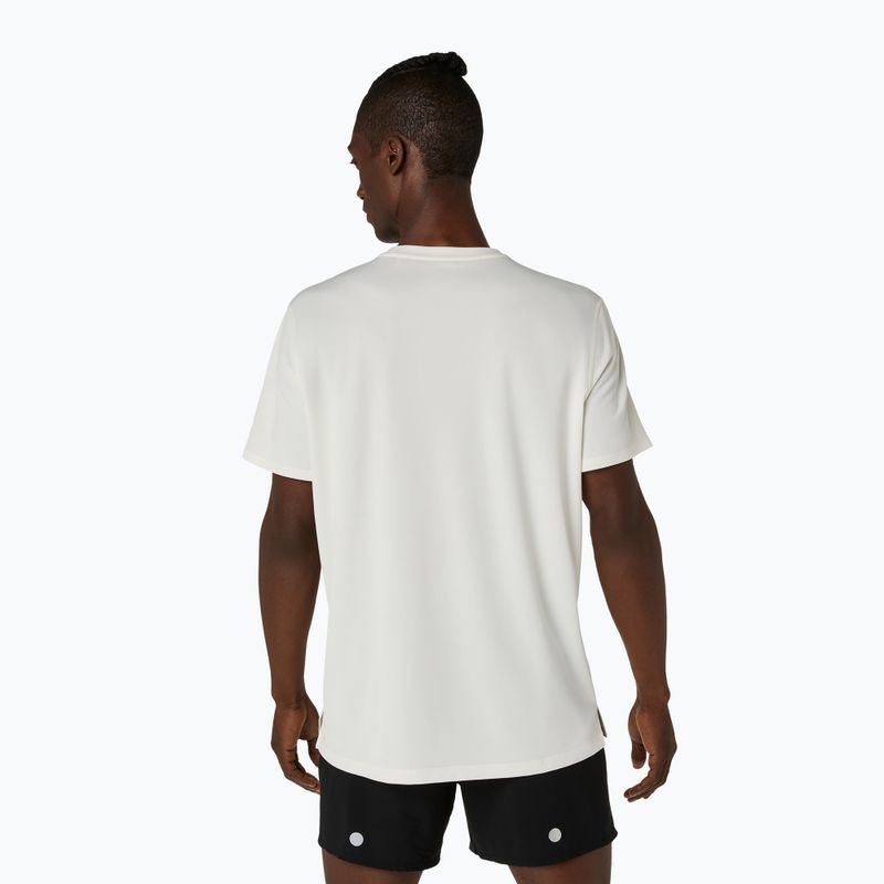 Vyriški bėgimo marškinėliai Asics Fujitrail Logo Ss Top Cream 3