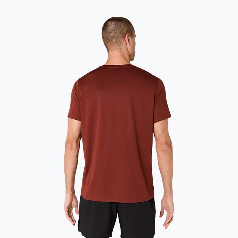 Vyriški bėgimo marškinėliai ASICS Core Ss Top singed red 2
