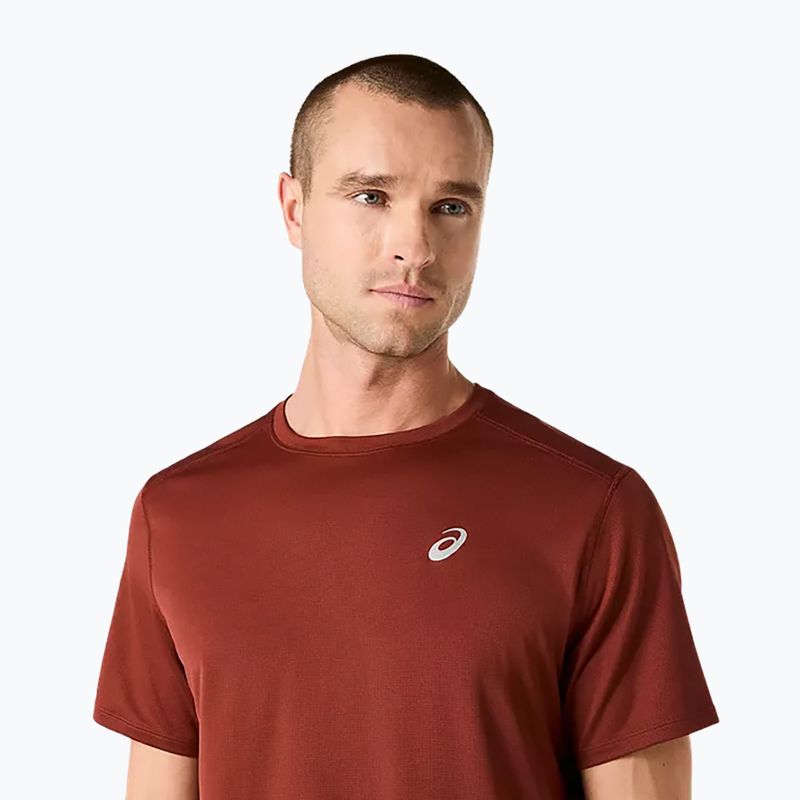 Vyriški bėgimo marškinėliai ASICS Core Ss Top singed red 4