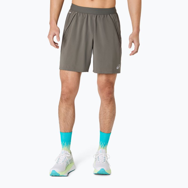 Vyriški bėgimo šortai Asics Road 2-N-1 7In Short Truffle Grey