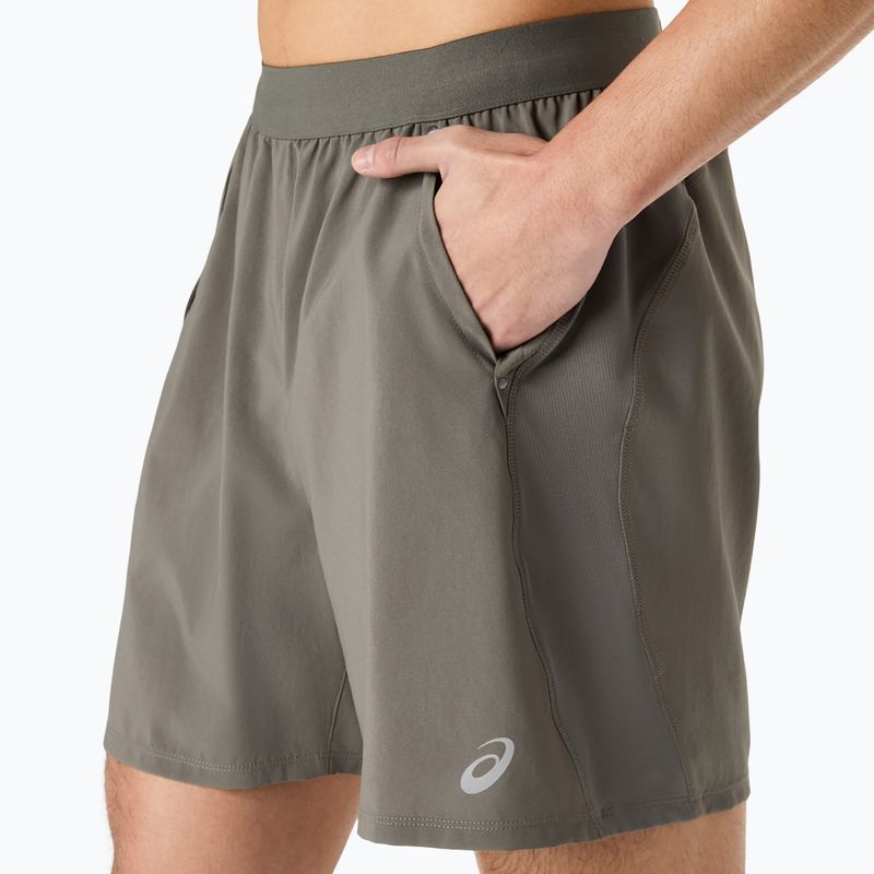 Vyriški bėgimo šortai Asics Road 2-N-1 7In Short Truffle Grey 4