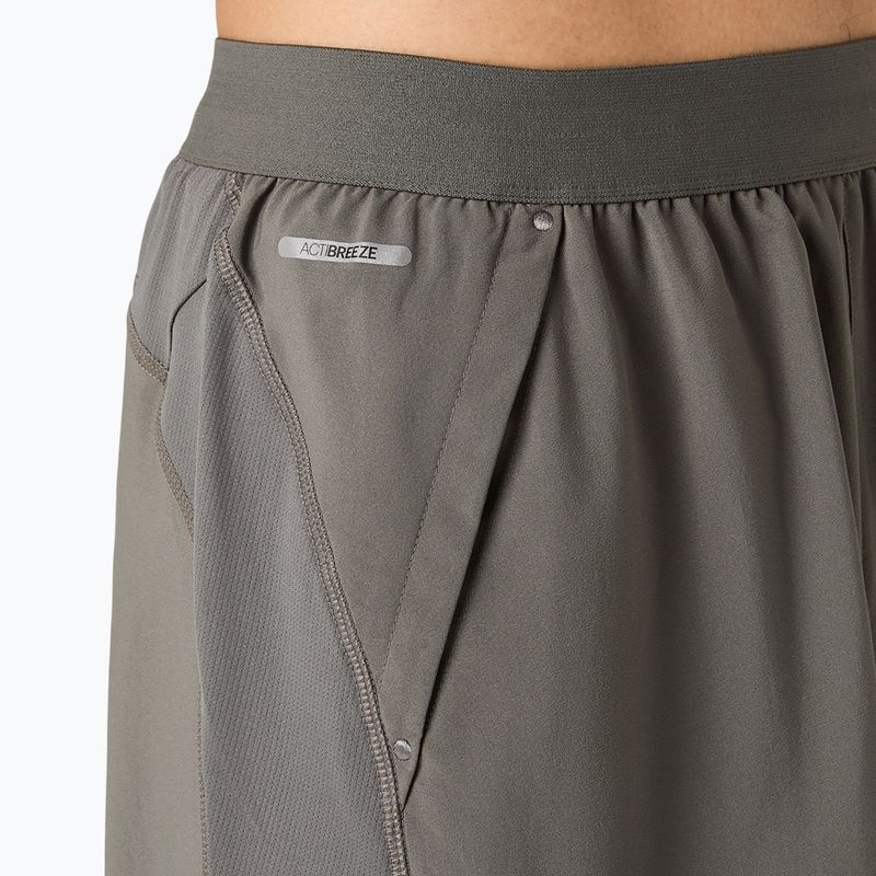 Vyriški bėgimo šortai Asics Road 2-N-1 7In Short Truffle Grey 8
