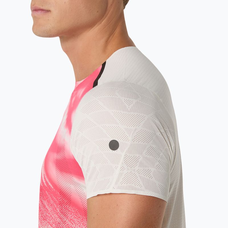 Vyriški bėgimo marškinėliai ASICS Fujitrail Elite Graphic cream 5