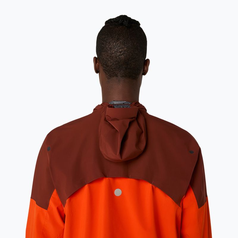 Vyriška bėgimo striukė ASICS Metarun Legend Jacket cherry tomato/singed red 6