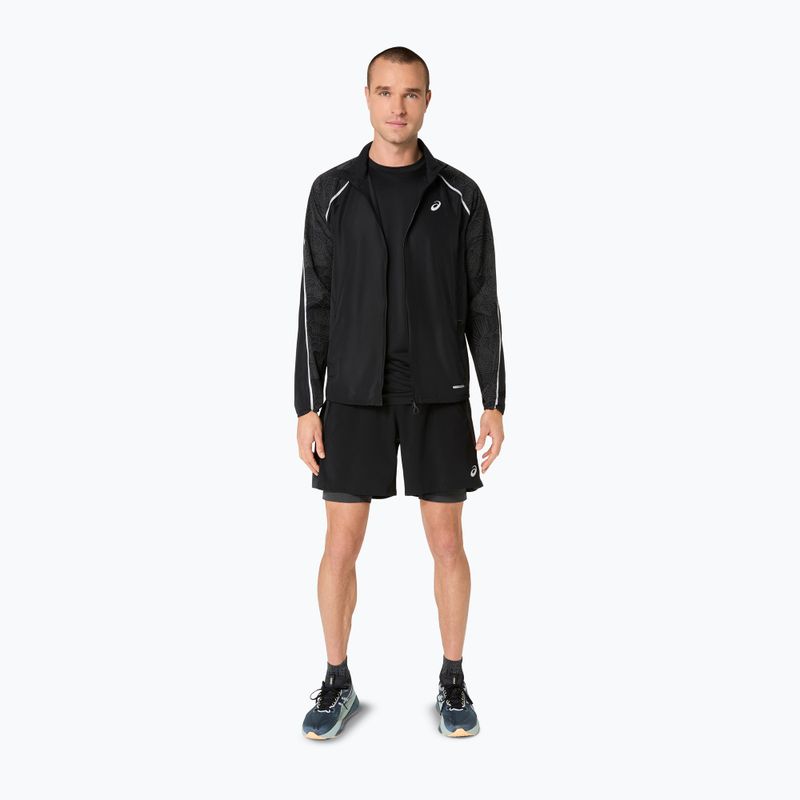 Vyriški bėgimo marškinėliai ASICS Road Lite-Show Top Performance Black 2