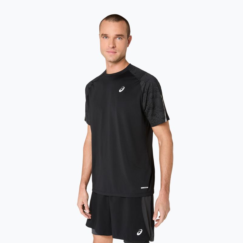Vyriški bėgimo marškinėliai ASICS Road Lite-Show Top Performance Black 4