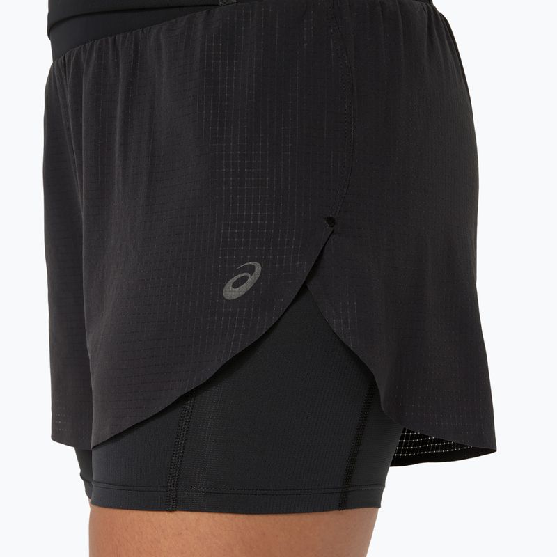 Moteriški bėgimo šortai ASICS Fujitrail Elite performance black 5