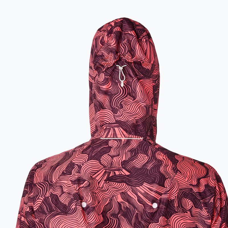 Vyriška bėgimo striukė Asics Fujitrail Packable Jacket blazing coral/dark aubergine 5