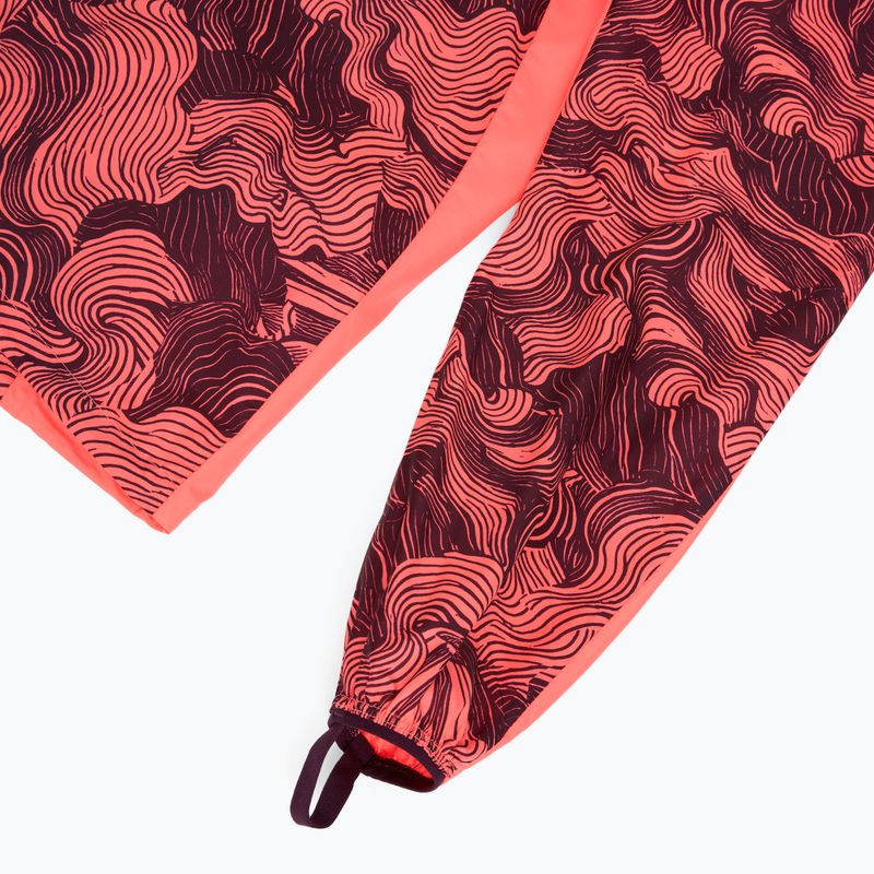 Vyriška bėgimo striukė Asics Fujitrail Packable Jacket blazing coral/dark aubergine 12
