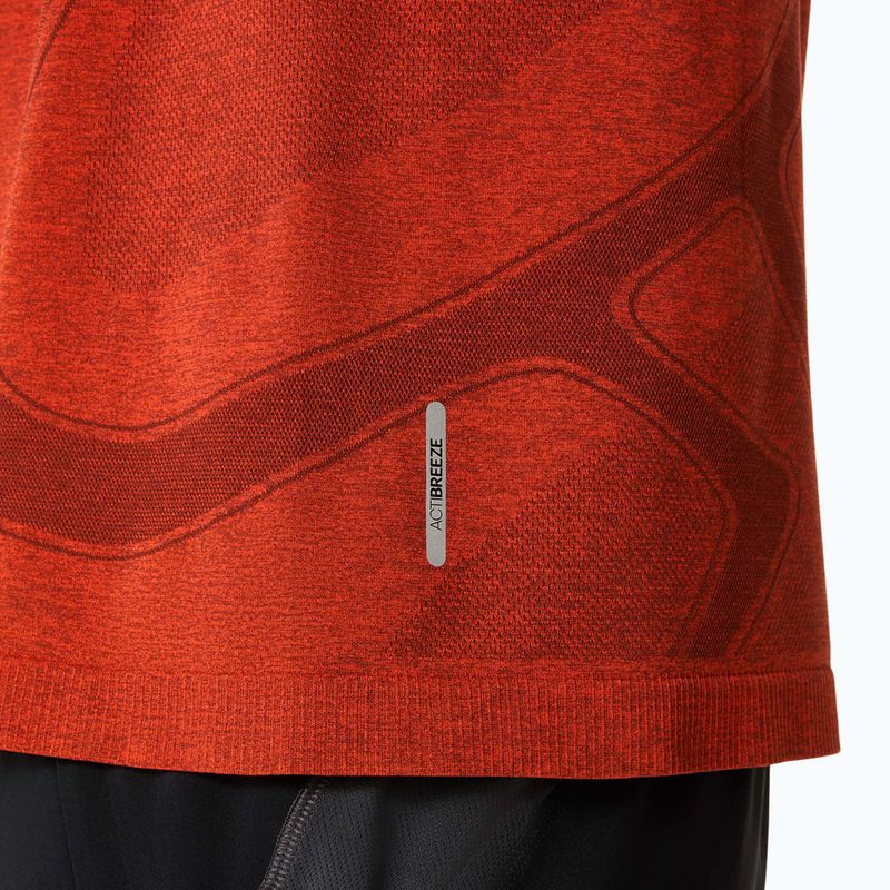 Vyriški bėgimo marškinėliai ASICS Road Seamless Top singed red 6