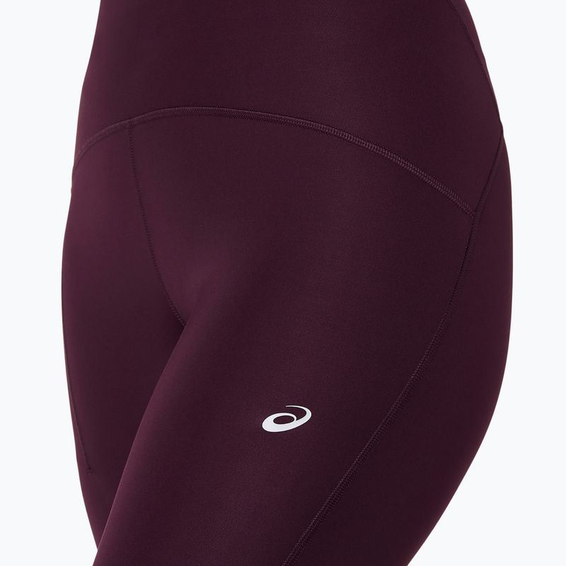 Moteriškos bėgimo tamprės ASICS Road High Waist Tight dark aubergine 5
