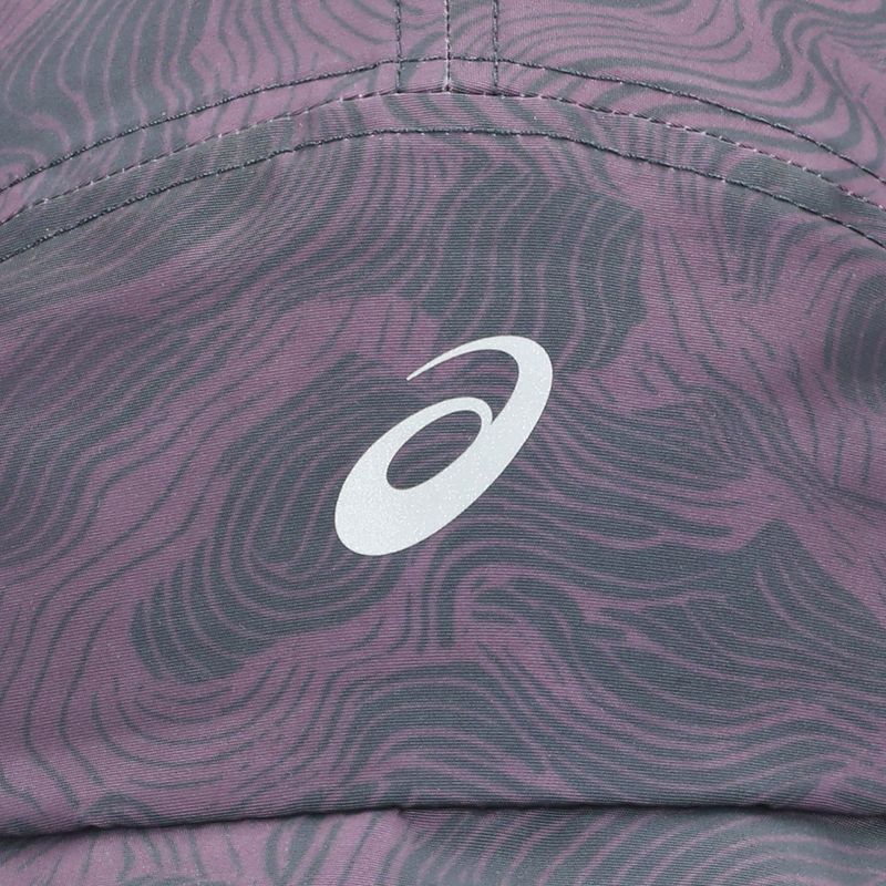 Kepurė su snapeliu Asics Fujitrail Graphic Cap Dark Aubergine 3