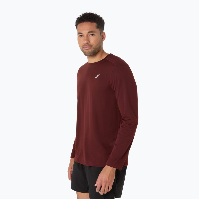 Vyriški bėgimo marškinėliai su ilgomis rankovėmis  ASICS Core Top cream 4