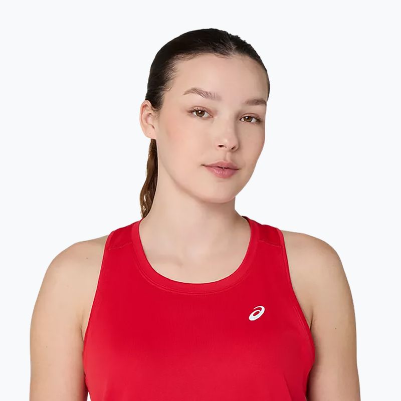 Moteriški bėgimo marškinėliai ASICS Core Ss Top speed red 4