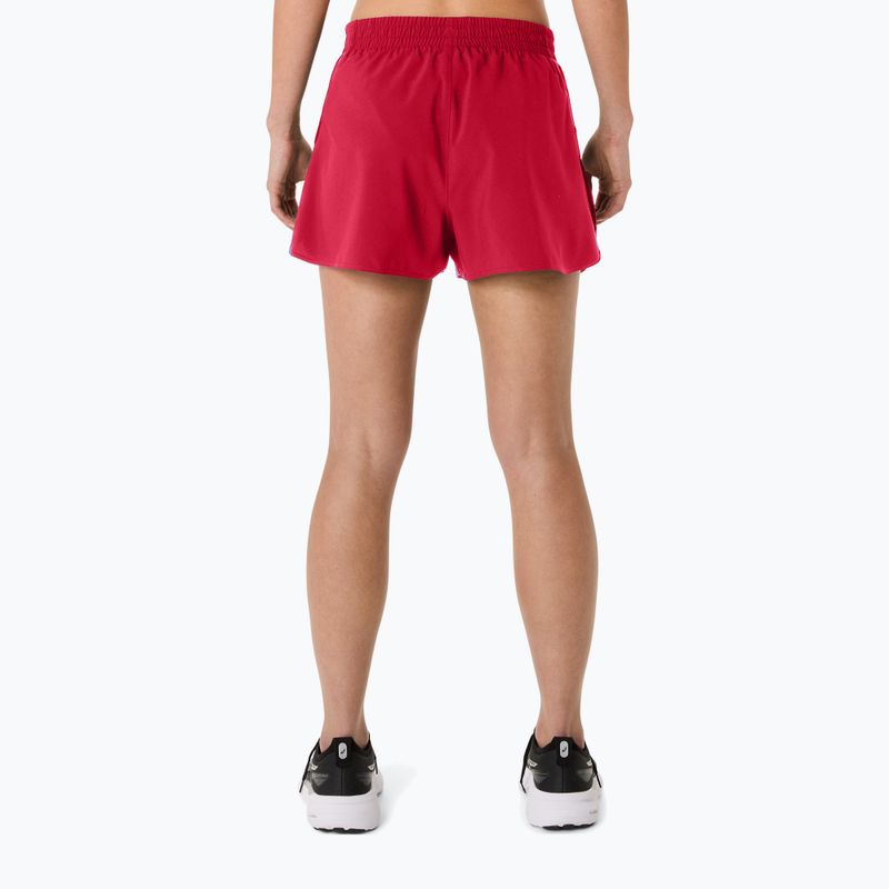 Moteriški bėgimo šortai Asics Core Split Short Speed Red 3