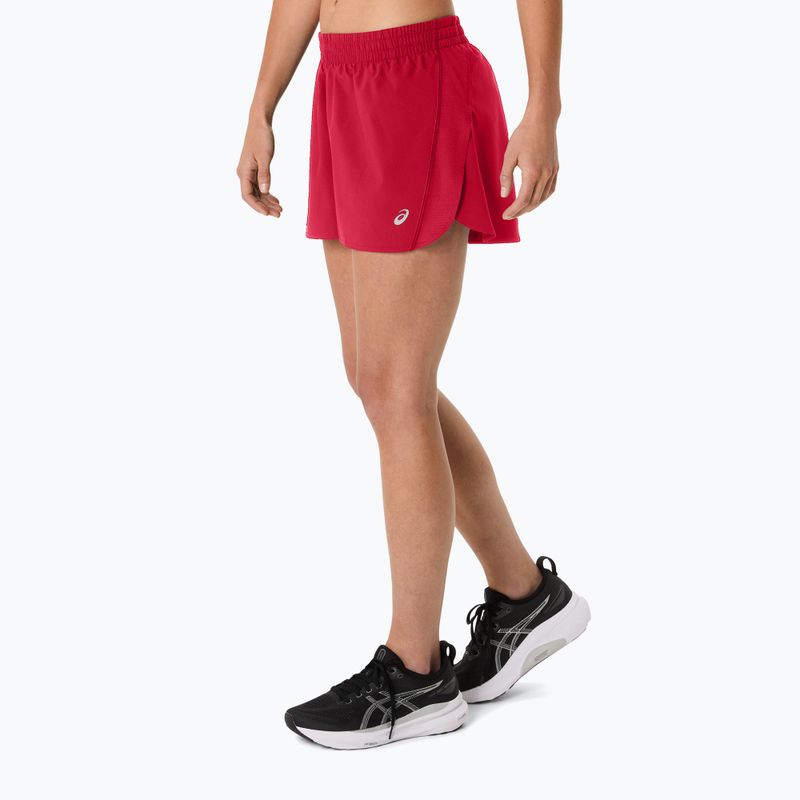 Moteriški bėgimo šortai Asics Core Split Short Speed Red 4
