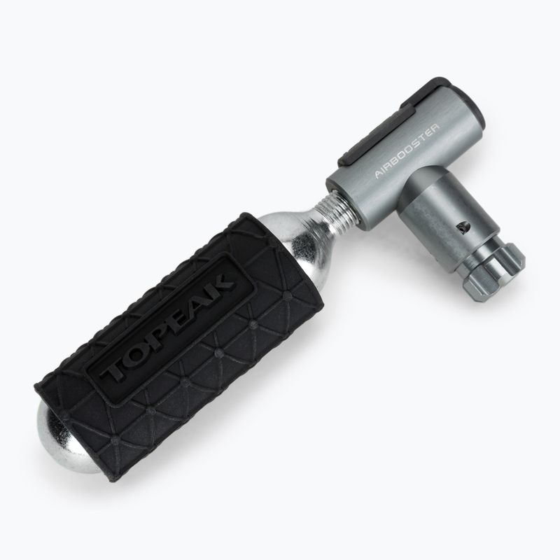 Topeak AirBooster CO2 dviračių pompa juoda T-TAB-2 2