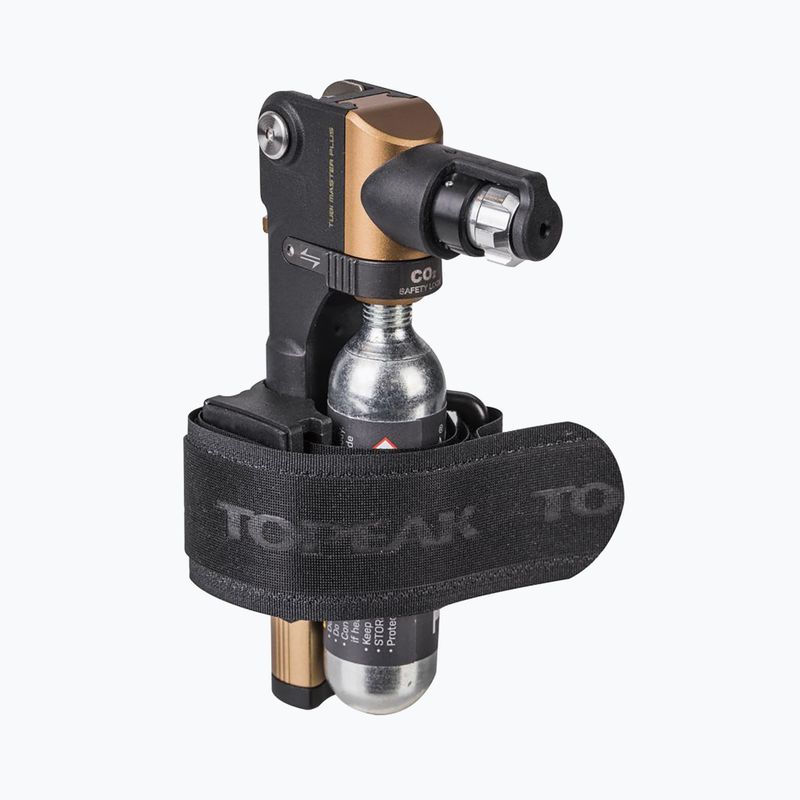 Topeak TUBI MASTER+ bekamerinių padangų remonto rinkinys, juodas T-TUB-MSP 5