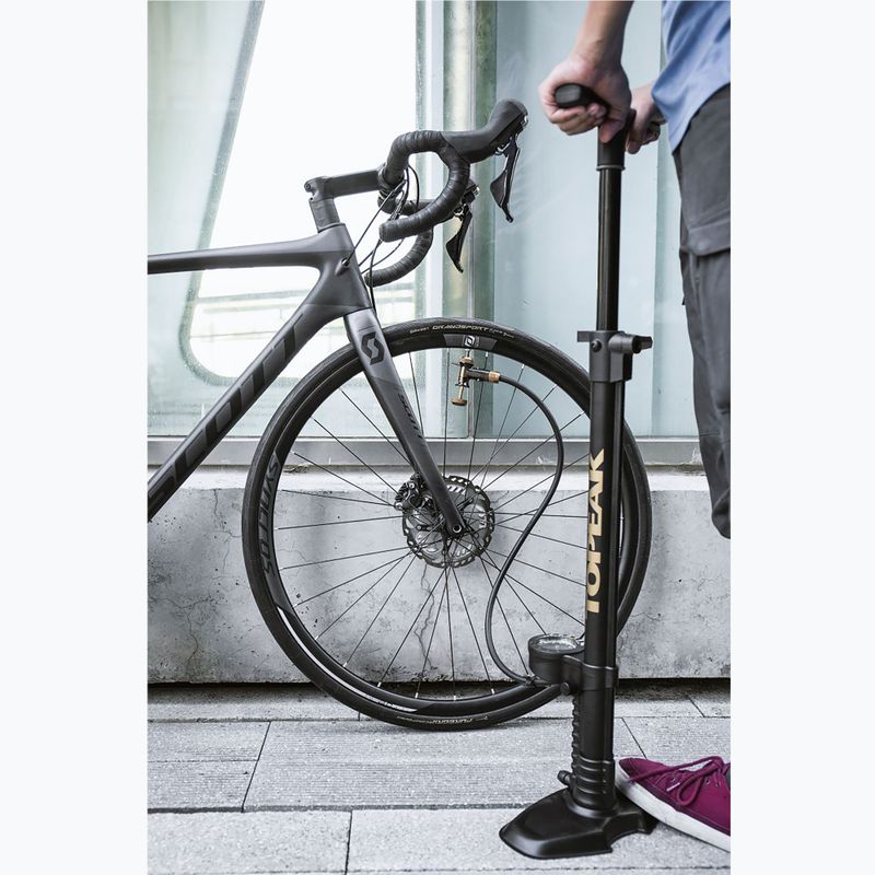 Dviračio pompa Topeak JoeBlow Tubi 2 Stage 11 bar 10