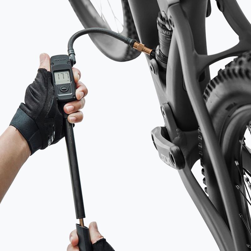 Dviračio pompa Topeak Pocket Shock Digital 8