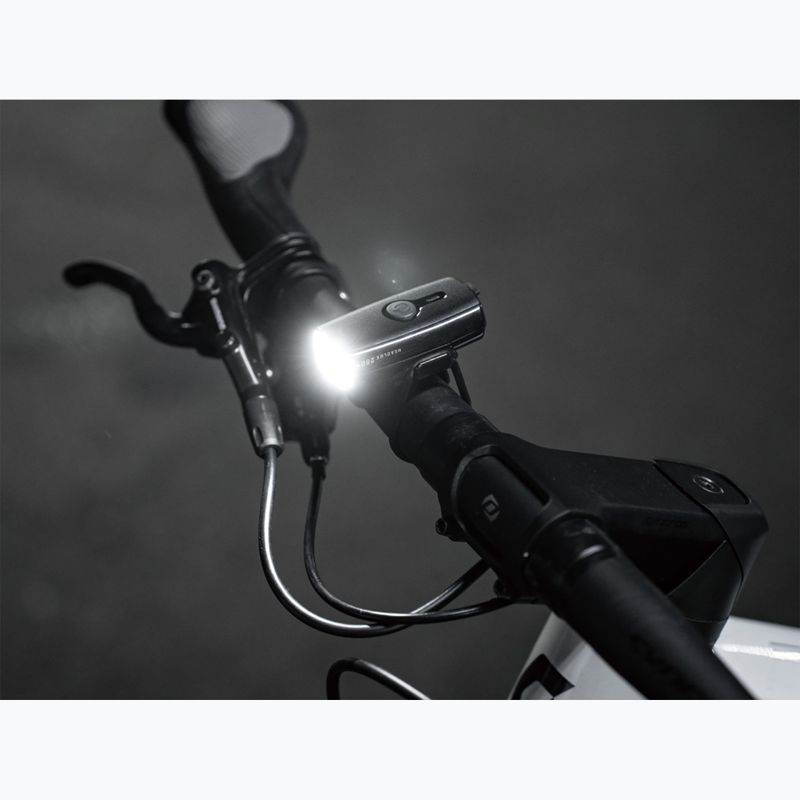 "Topeak HeadLux 250+" priekinis dviračio žibintas juodas 3