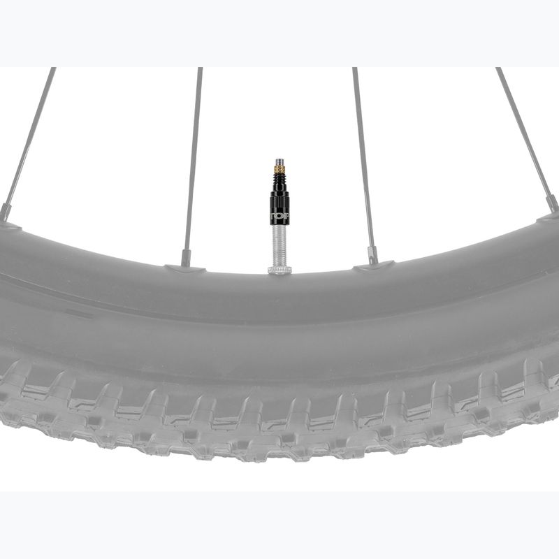 Vožtuvo adapteris Topeak Turboflow Valve Adapter 2szt. black 2