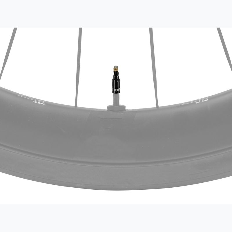 Vožtuvo adapteris Topeak Turboflow Valve Adapter 2szt. black 3