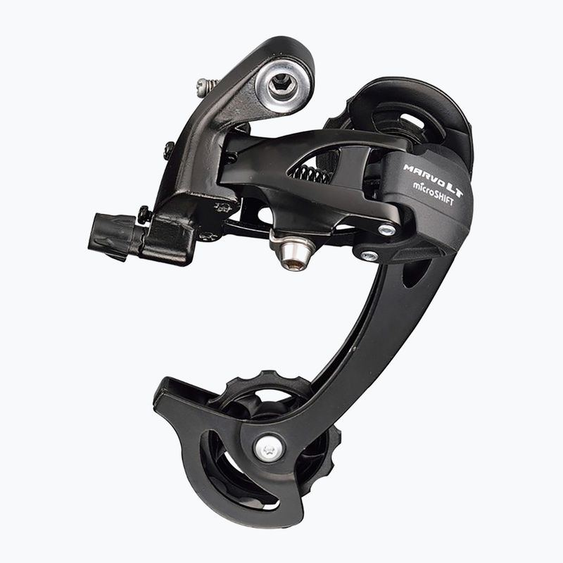 Dviračio galinis pavarų perjungiklis Microshift Marvo RD-M46L 9rz