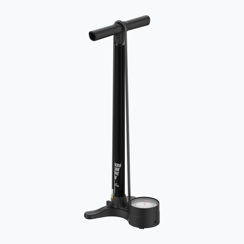 Dviračio pompa Lezyne Macro HV Floor Drive ABS 100psi flat black