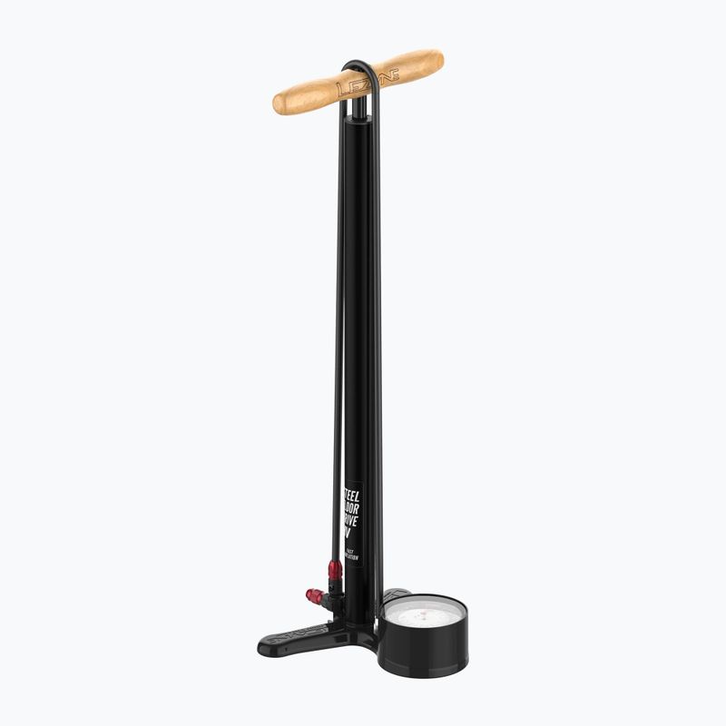 Dviračio pompa Lezyne Steel HV Floor Drive 3.5 100psi flat black
