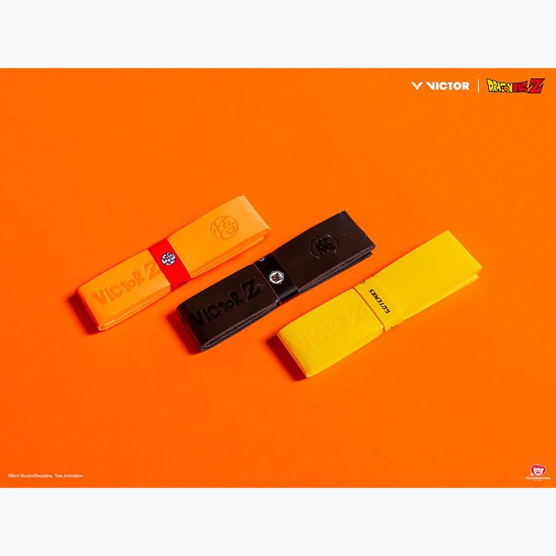 Badmintono rakečių apvijos VICTOR Dragon Ball Z Grip neon orange 2