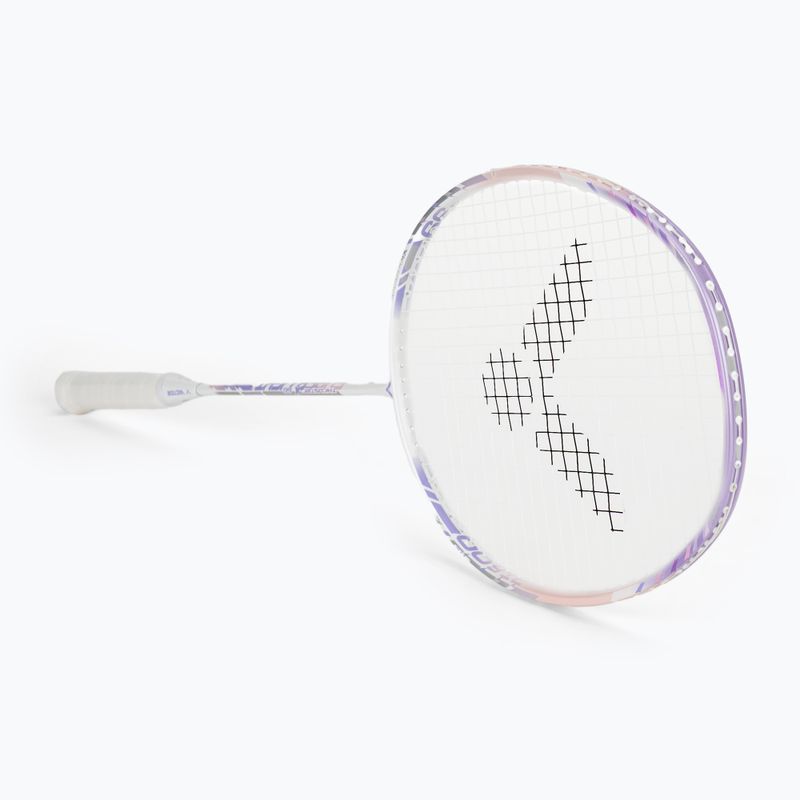 Badmintono raketė VICTOR Thruster K 66 AJ white/purple 2