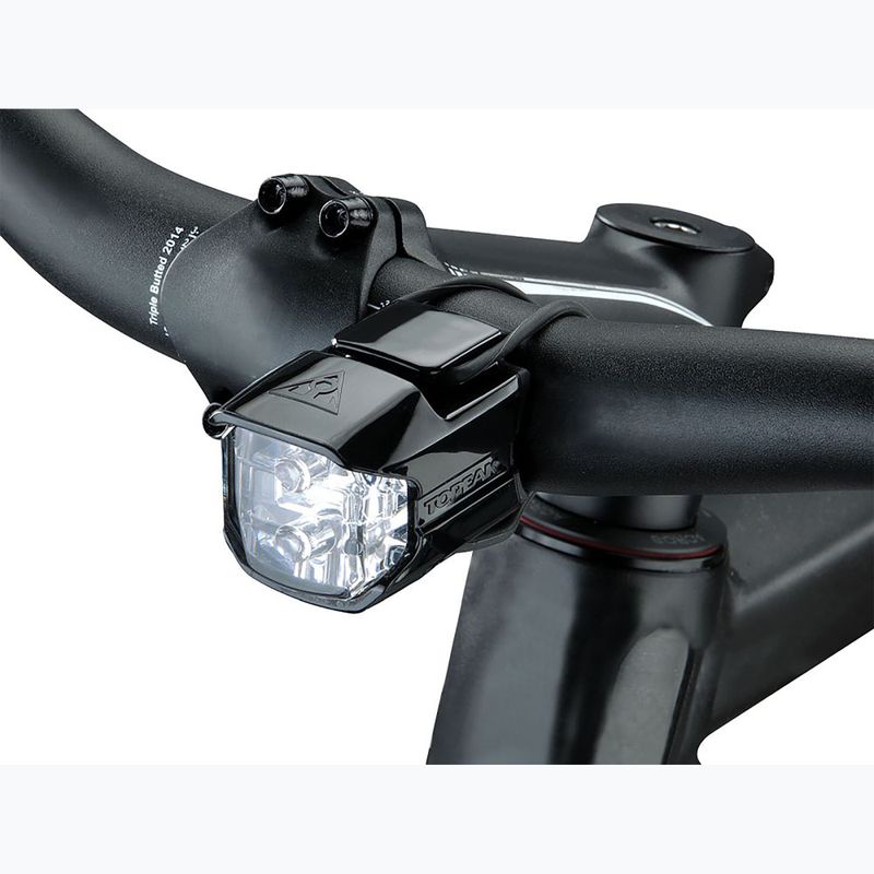Priekinis dviračio žibintas Topeak Whitelite Race black 2