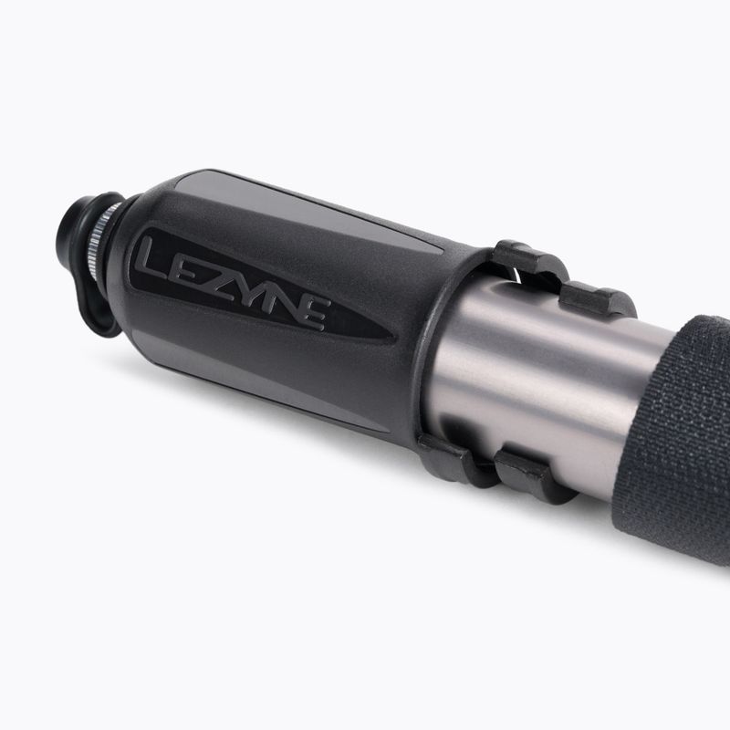 Lezyne SPORT DRIVE HV S 90psi pilkos spalvos dviračių siurblys LZN-1-MP-SPDHV-V1S19 3